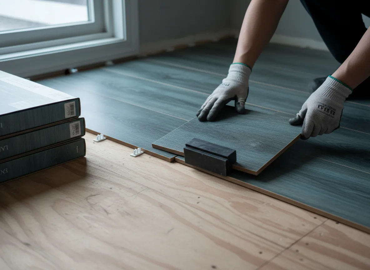 Luxury Vinyl Plank Installation company in Davis, OK